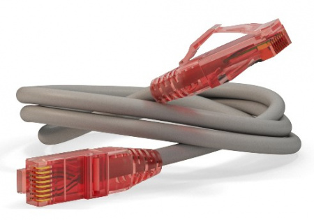 Hyperline PC-LPM-UTP-RJ45-RJ45-C5e-10M-LSZH-GY Патч-корд U/UTP, Cat.5e, LSZH, 10 м, серый Фото