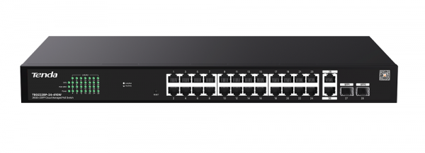 TEG2228P-24-410W Управляемый PoE-коммутатор 26GE+2SFP Фото