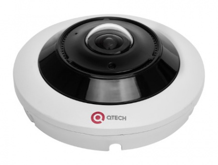 QVC-IPC-803AS (2) Видеокамера IP купольная fisheye Фото
