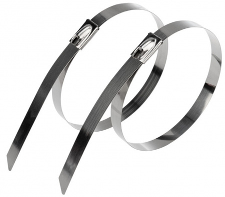 Хомут-стяжка стальная REXANT 520x4,6 мм, упаковка 50 шт. Фото