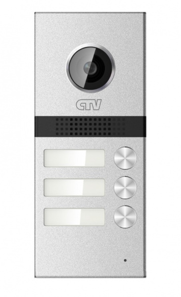 CTV-D3MULTI Вызывная панель для видеодомофонов на 3 абонента Фото CTV-D3MULTI Вызывная панель для видеодомофонов на 3 абонента Фото