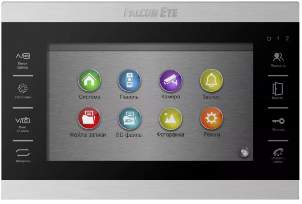 FE-70 ATLAS HD (Black) VZ MHD Видеодомофон, дисплей 7