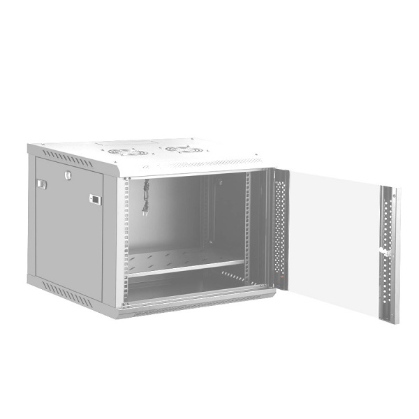 UB-WMC-9U-60/60-GD (G) Шкаф телекоммуникационный настенный 19 UB-WMC-9U-60/60-GD (G) Шкаф телекоммуникационный настенный 19