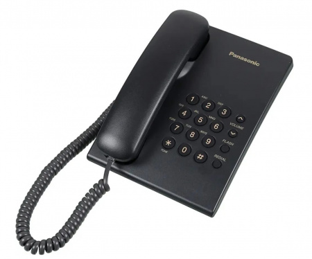 Проводной телефон Panasonic KX-TS2350RUB (черный) Фото Проводной телефон Panasonic KX-TS2350RUB (черный) Фото