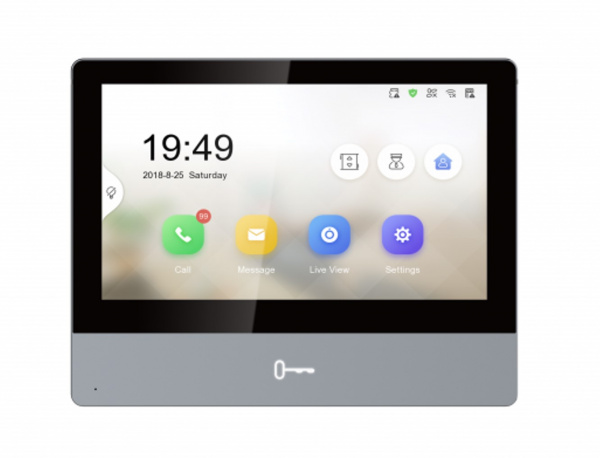 DS-KH8350-TE1 7“ IP видеодомофон Фото DS-KH8350-TE1 7“ IP видеодомофон Фото