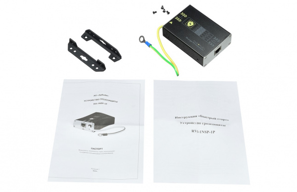 RVi-1NSP-1P Устройство грозозащиты линии Ethernet Фото