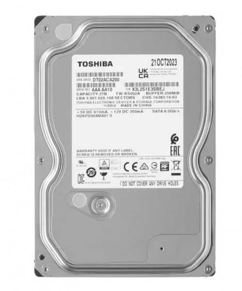 2 ТБ Жесткий диск Toshiba DT02 [DT02ACA200] Фото