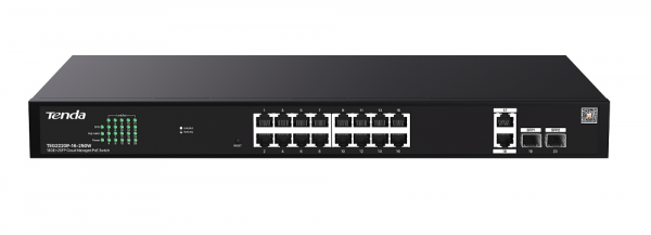 TEG2220P-16-250W Управляемый PoE-коммутатор 18GE+2SFP Фото