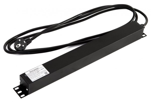 Hyperline SHE19-9SH-2.5EU Блок розеток для 19 Hyperline SHE19-9SH-2.5EU Блок розеток для 19