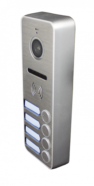 iPanel 2 (Metal) 4 аб. Цветная вызывная панель видеодомофона на 4 абонента Фото iPanel 2 (Metal) 4 аб. Цветная вызывная панель видеодомофона на 4 абонента Фото