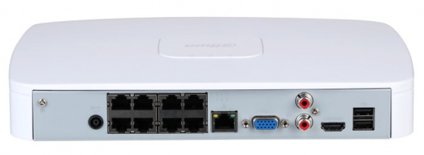 DHI-NVR4108-8P-EI 8-канальный IP-видеорегистратор c PoE, 4K, H.265+ и ИИ Фото DHI-NVR4108-8P-EI 8-канальный IP-видеорегистратор c PoE, 4K, H.265+ и ИИ Фото