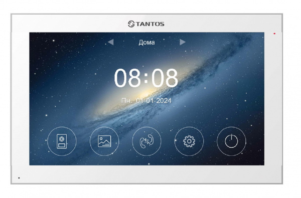 Violet HD Wi-Fi (White) VZ Монитор цветного видеодомофона Фото Violet HD Wi-Fi (White) VZ Монитор цветного видеодомофона Фото