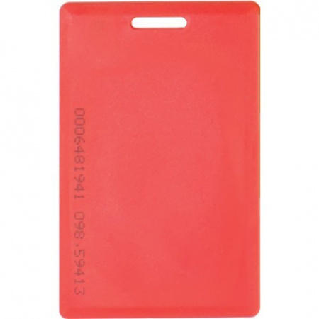 Карта EM толстая, IL-05E RED, цветные (красный) Фото