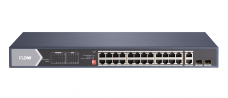 F-SW-EU628HPOE-V 24-портовый неуправляемый PoE-коммутатор Фото