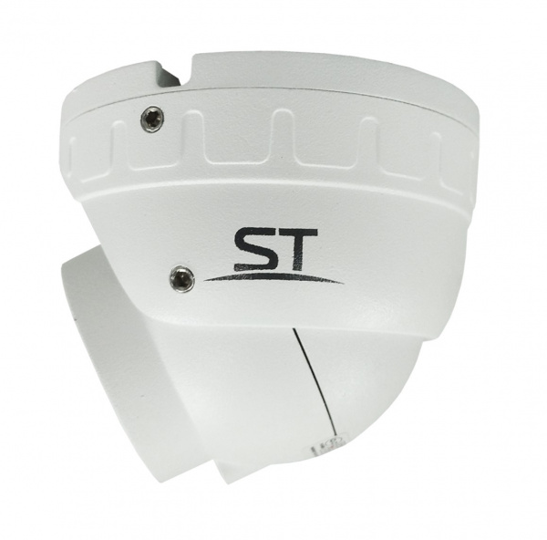 ST-S4501 БЕЛАЯ (2,8mm) 4MP уличная купольная IP-камера с ИК подсветкой до 30 м Фото