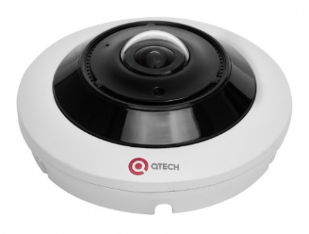 QVC-IPC-503AS (1.1) Видеокамера IP купольная fisheye Фото