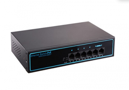 AT-NS-4P2-60 (3B) Неуправляемый РoЕ коммутатор на 6 портов Фото