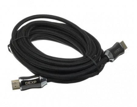 Кабель соединительный DEXP HDMI - HDMI, 5 м Фото